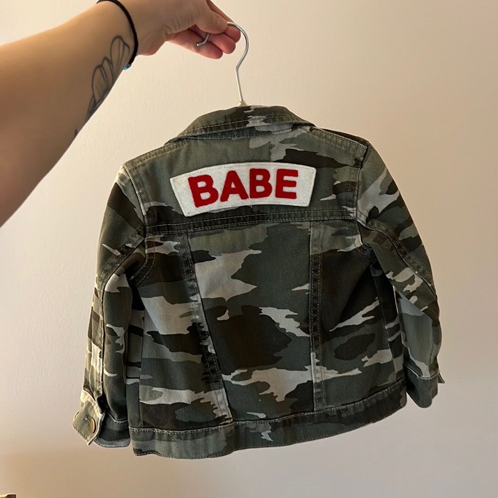 Babe Camo Jacket